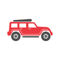 Car icon on background for graphic and web design. Simple vector sign. Internet concept symbol for website button or mobile app.