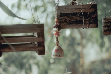 hanging bell doll