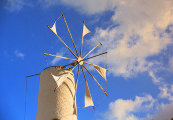 Windmühle auf der Lassithi-Hochebene, Kreta