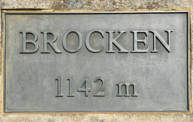 Brocken 1142 Meter 