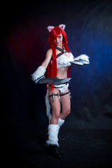 girl cat with red hair