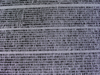 The image of the sun-shading mesh is looking up into the sky