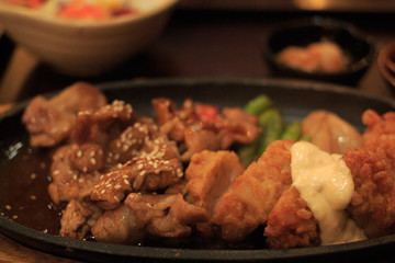 Fried Chicken in Shop, Phuket Province Thailand