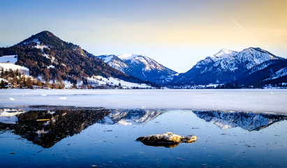 schliersee lake in bavaria