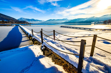 Obraz premium tegernsee lake - bavaria - germany