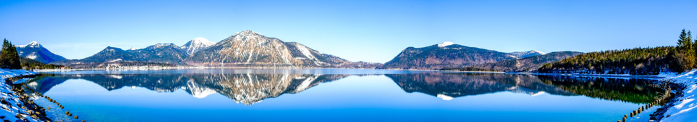 walchensee lake in bavaria