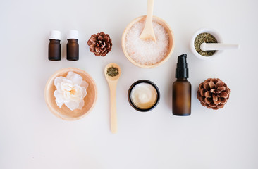 Beauty cosmetic skincare background