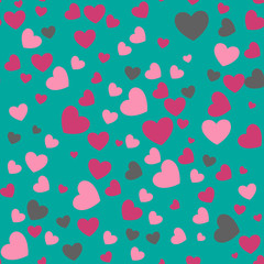 Valentine's day seamless pattern,