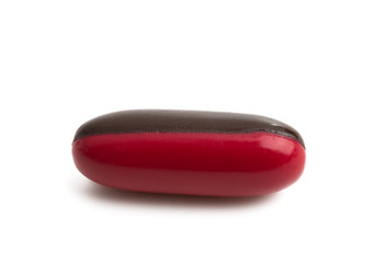 vitamins capsules isolated