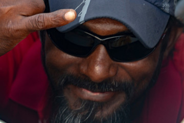 happy Young maldivian man portrait