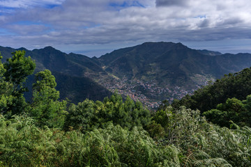 Fototapeta na wymiar Madeira - Blick auf Machico