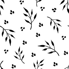 Seamless botanical pattern