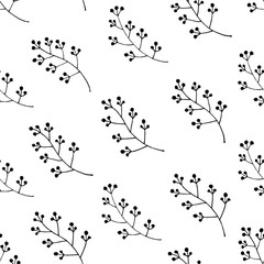Seamless botanical pattern