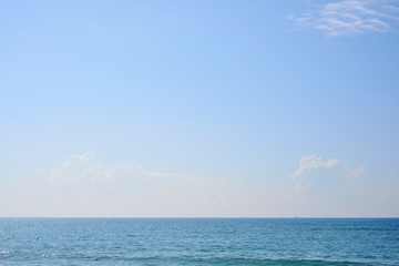 only water and sky