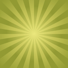 Sunburst vector pattern with green color palette.