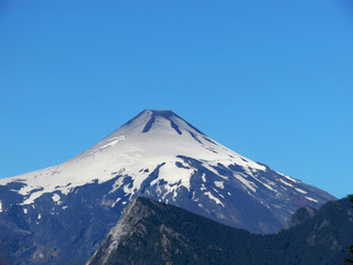 North side of the "Villarica" Volcano