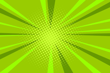 Comic book pop art strip radial backdrop