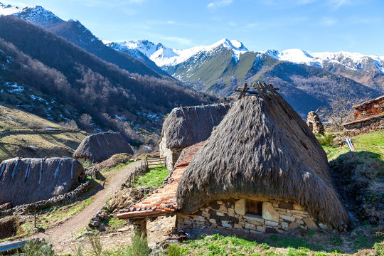 Bra&ntilde;a de La Pornacal en Somiedo. Asturias