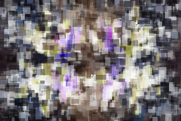 Abstract texture in the style of cubism.