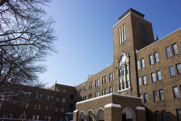 北海道大学 北大 農学部 冬