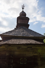 Ancient wooden church from the Carpathians