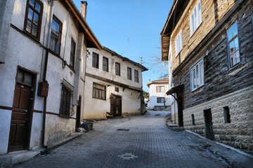 Fototapeta na wymiar Old Turkish Town Tarakli in Sakarya (adapazari), TURKEY