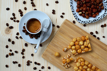 Coffee hazelnuts Nougat