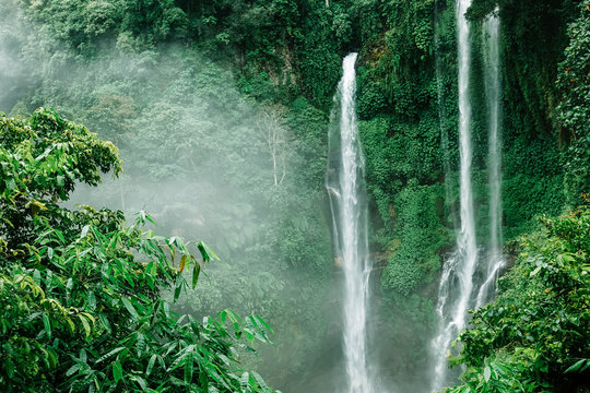 Bali waterfall Git Git, north Bali, Indonesia