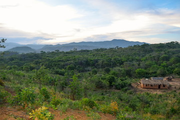 Fototapeta na wymiar Hiking Mount Chombe, Malawi