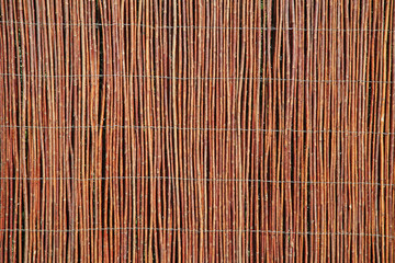 Rich natural texture made with small sticks