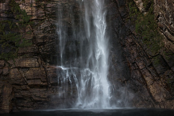 Fototapeta na wymiar Cachoeira Casca D'anta - Serra da Canastra