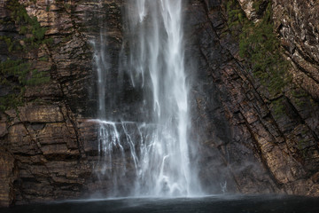 Fototapeta na wymiar Cachoeira Casca D'anta - Serra da Canastra