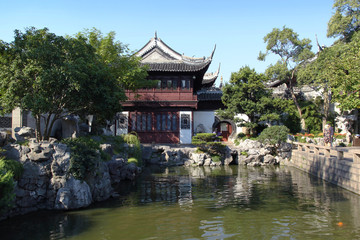 Traditional China (Yuyuan garden in Shanghai)