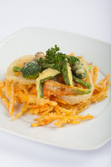 verduras fritas