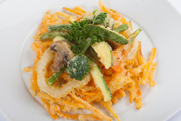 verduras fritas