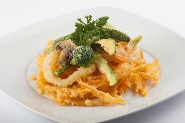 verduras fritas