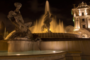 Roma, fontana delle naiadi