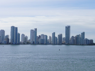 Naklejka premium Port w Kartagenie