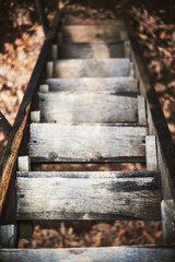 Old Wooden Staircases