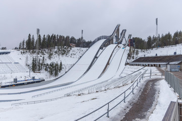Lahtin in winter time, Finland