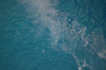 water in pool