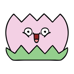 cute cartoon water lilly