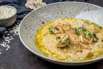 risotto with porcini mushrooms