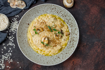 risotto with porcini mushrooms
