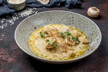 risotto with porcini mushrooms