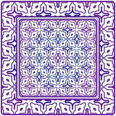 Geometric Pattern. Vector Illustration. Design For Wallpaper, Flyer, Book, Brochure. Purple gradient color