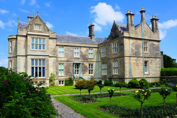 Muckross House, a 19th-century mansion with garden in Killarney National Park, Ring of Kerry, Ireland