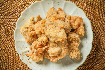 よくあるから揚げ　Japanese Style fried chicken(karaage)
