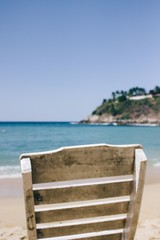 chairs on the beach