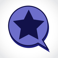 Star Speech Bubble